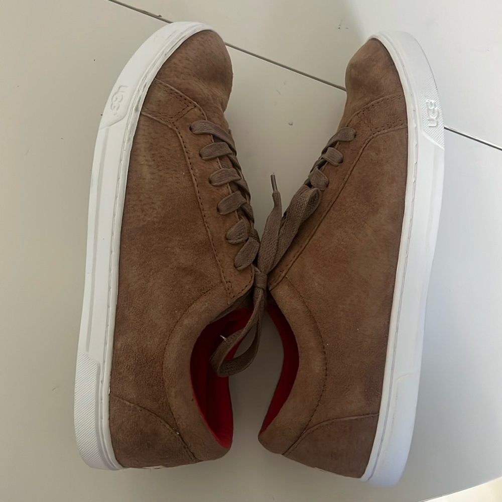 New, UGG womens’s 10, Brown Suede Sneakers - Picture 13 of 13
